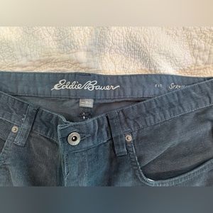 Eddie Bauer blue corduroy 38x32